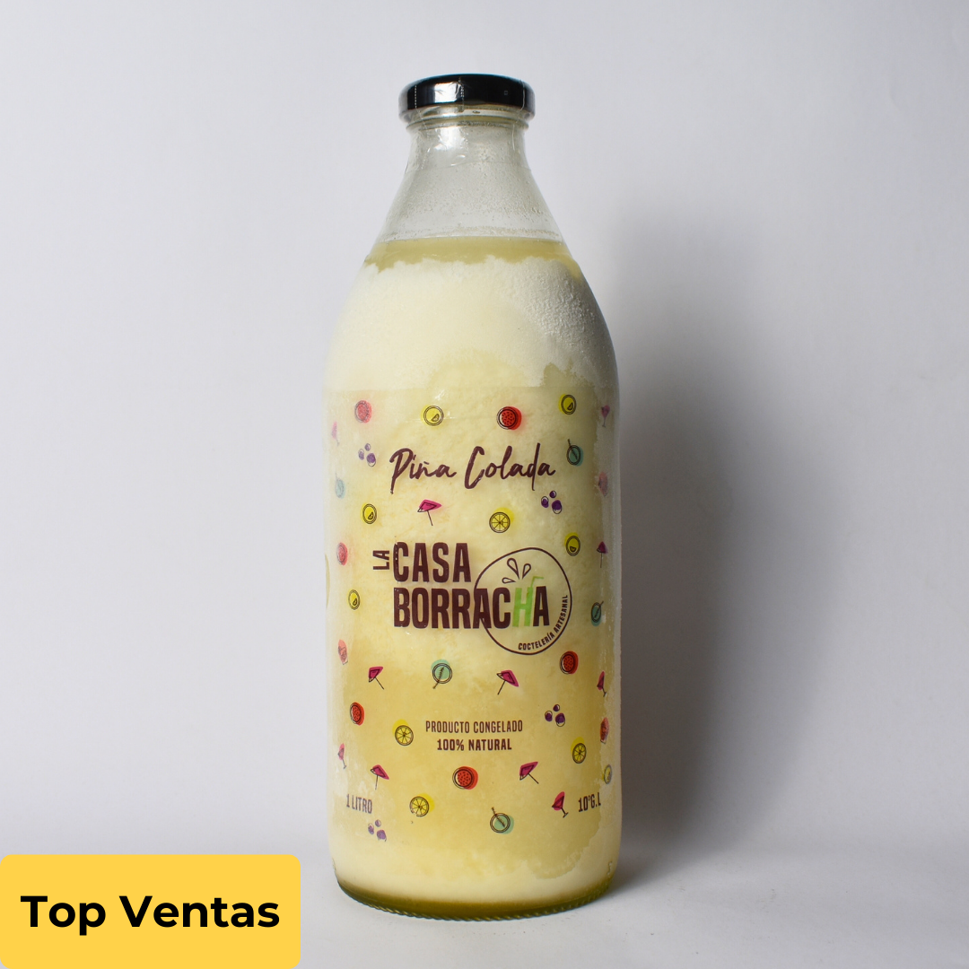 Piña Colada 1 litro | Cocktail listo para servir – LaCasaBorracha