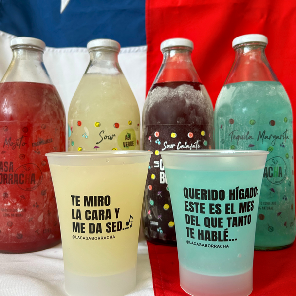 Pack 4 Cocktails + 2 Vasos Sour de Regalo 🎁