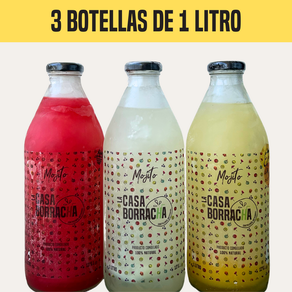 Pack 3 litros Mojitos