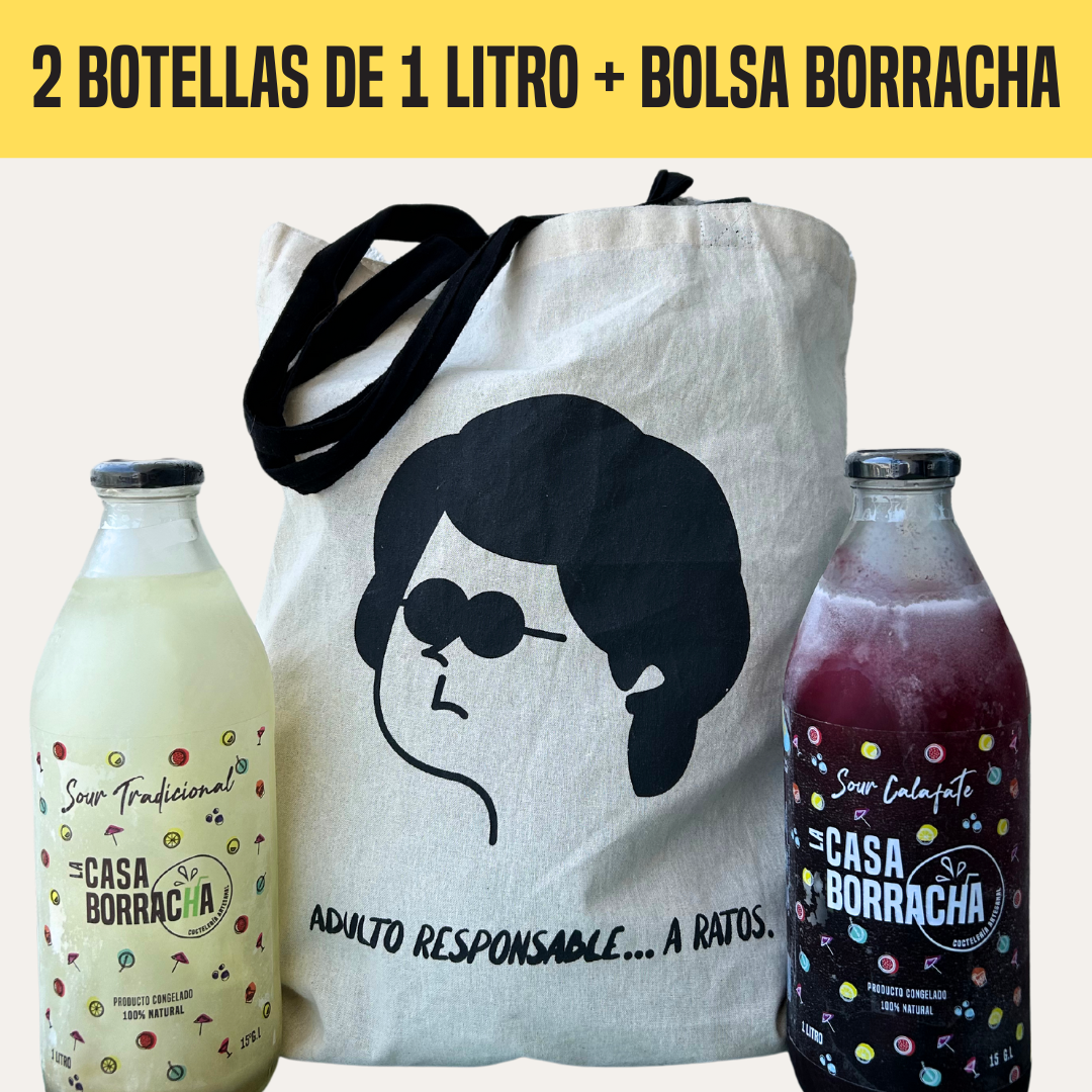 Pack 2 litros Sours + Bolsa Borracha