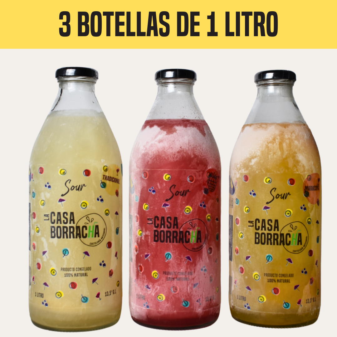Pack 3 litros Sours