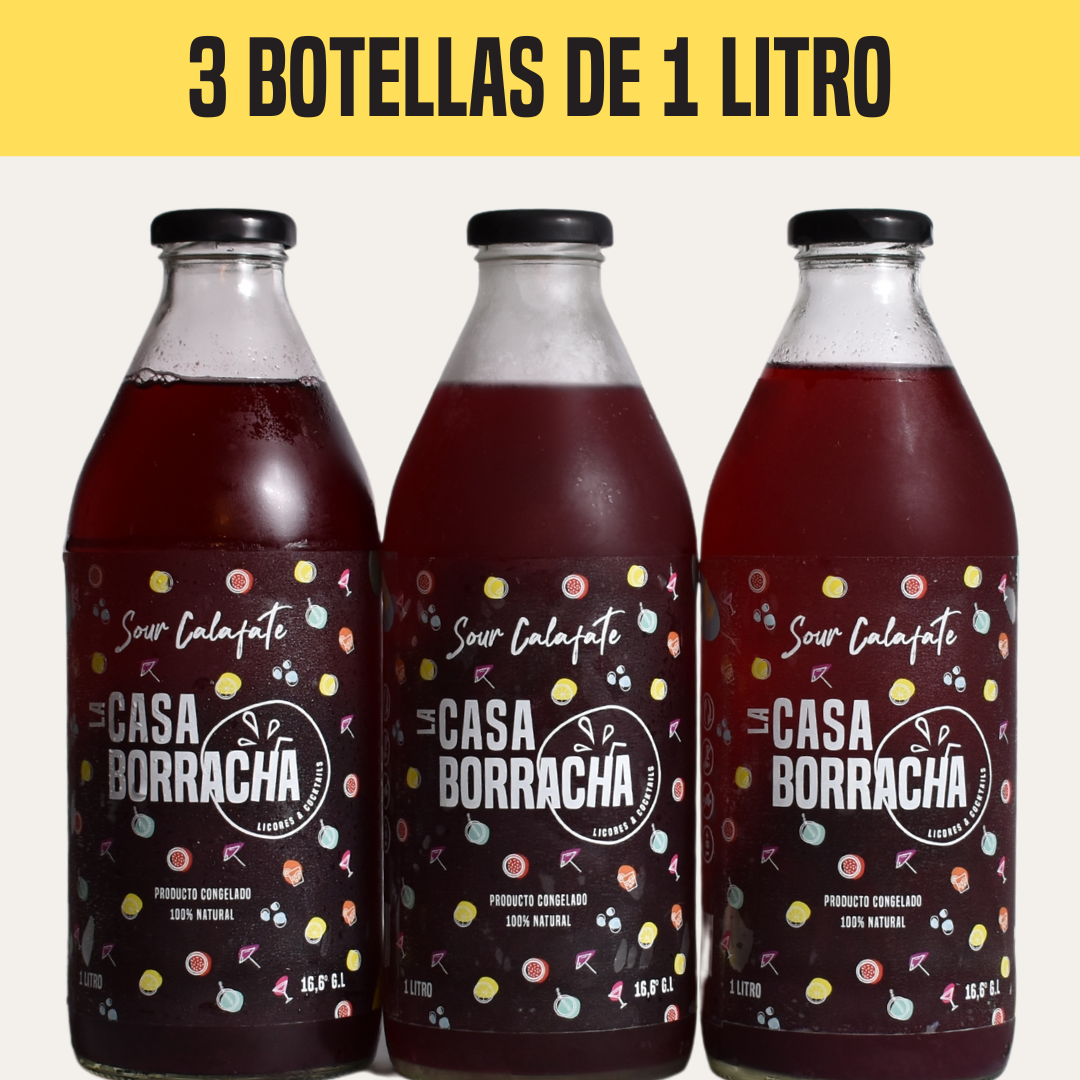 Pack 3 litros Calafate